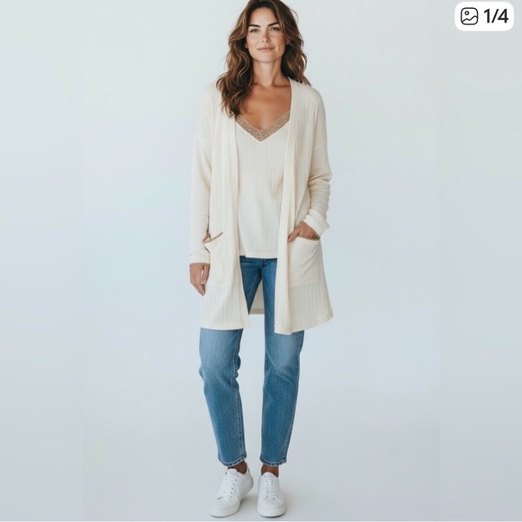 NWT Cozy Life Blu Pepper Cream Lounge 3 Piece Set - Picture 2 of 2